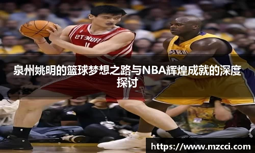泉州姚明的篮球梦想之路与NBA辉煌成就的深度探讨